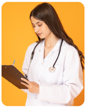 MSN nursing student organizing clinical evaluations, research findings, and healthcare project planning for successful postgraduate nursing coursework.