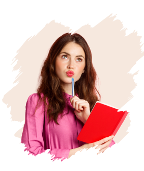 Female university student holding a notebook representing professional Capstone Assignment Help and academic writing support.