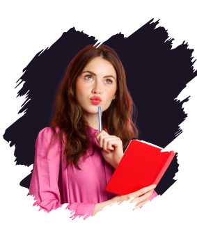 Female university student holding a notebook representing professional Capstone Assignment Help and academic writing support.
